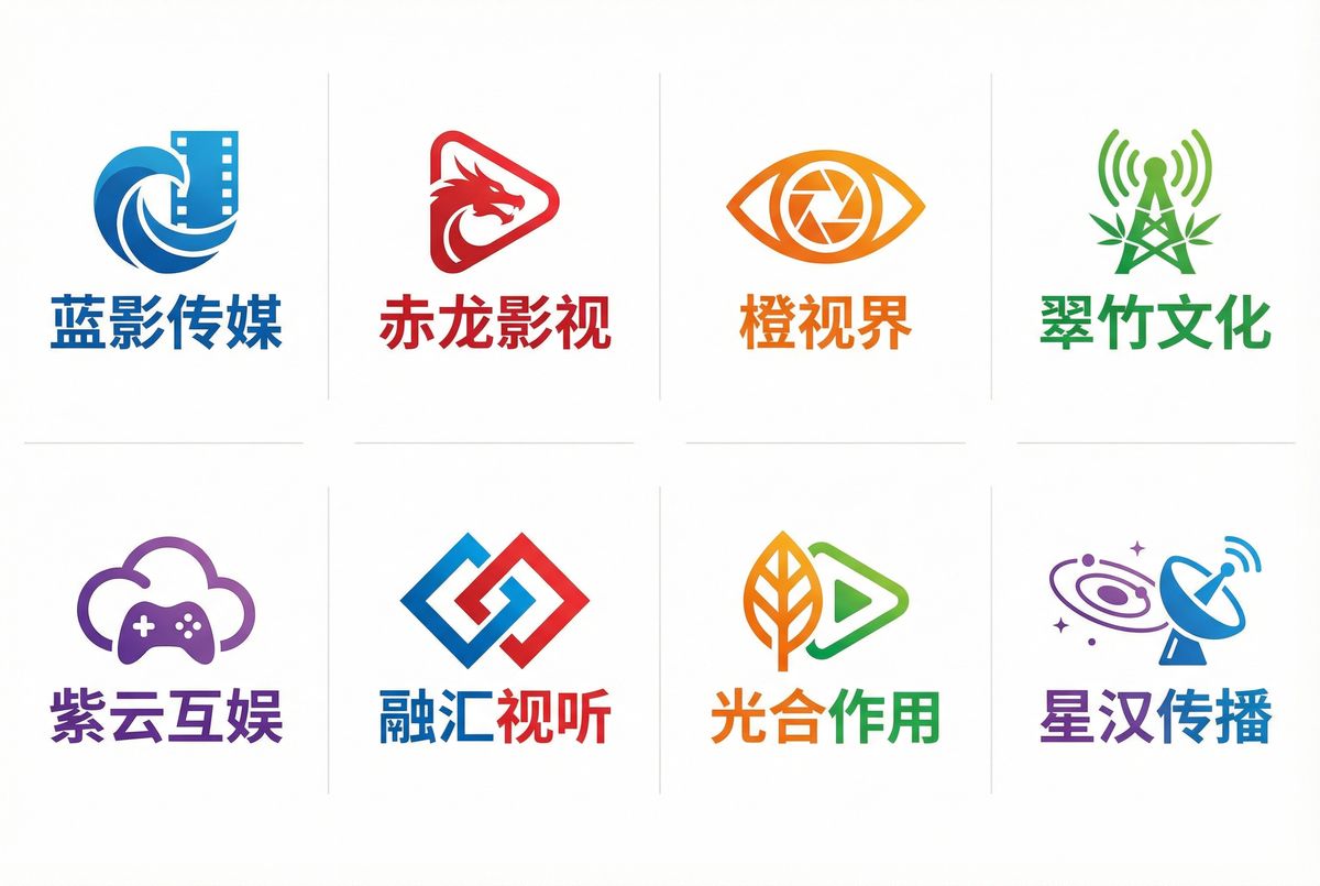 妻社 - 合作影视品牌Logo墙